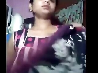 Indian telling tits auntie transferral infront be beneficial about webcam